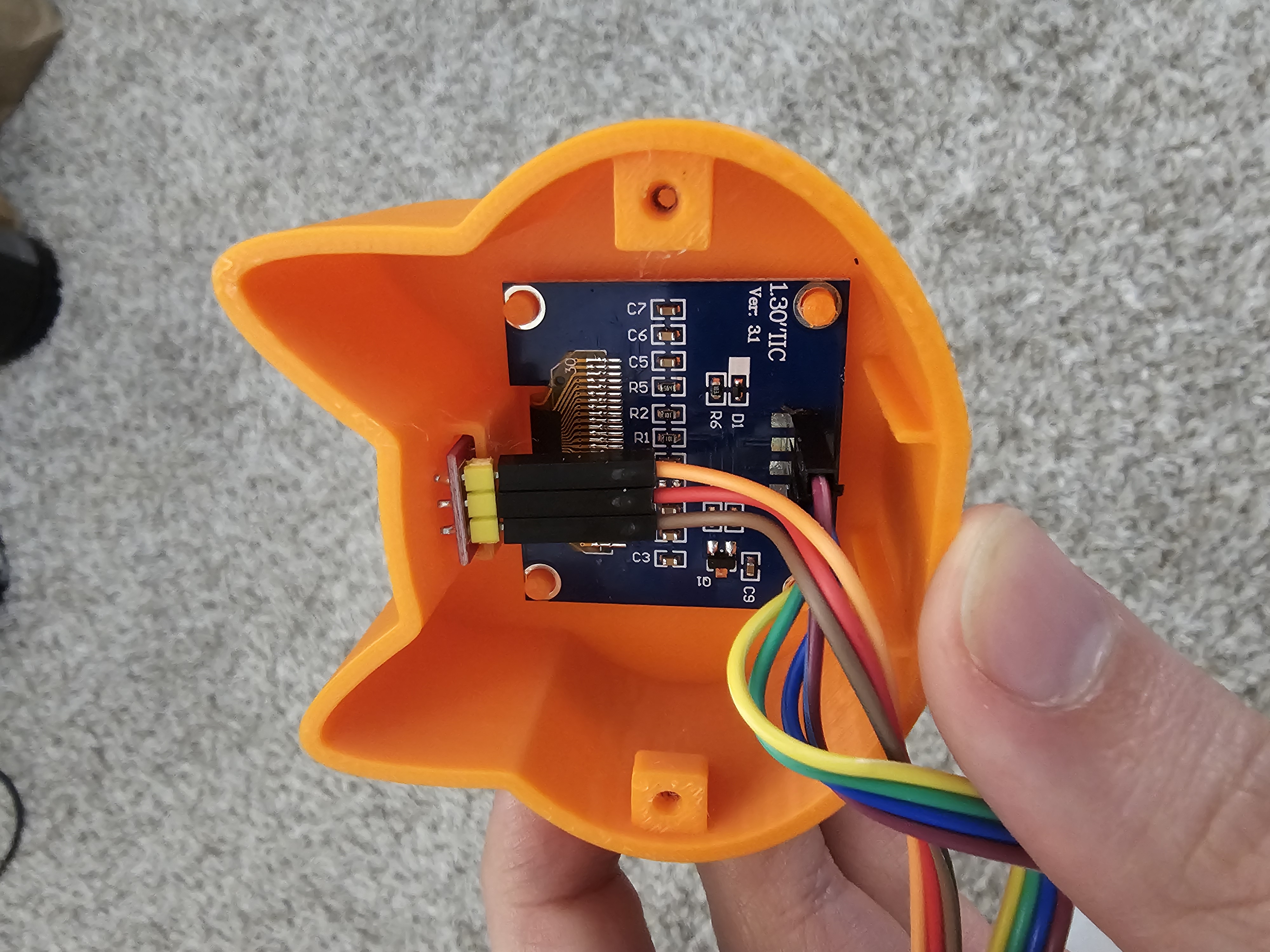 Final Assembly — Robo Cat Desk Buddy